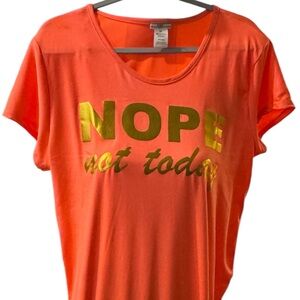 NYC Orange Graphic Relaxed T-Shirt
